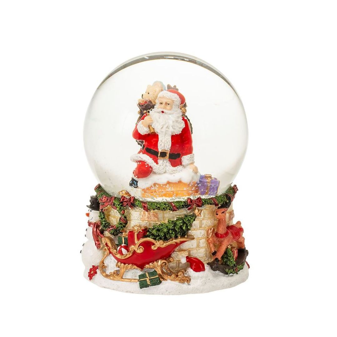 Carrillon con Babbo Natale Lamart