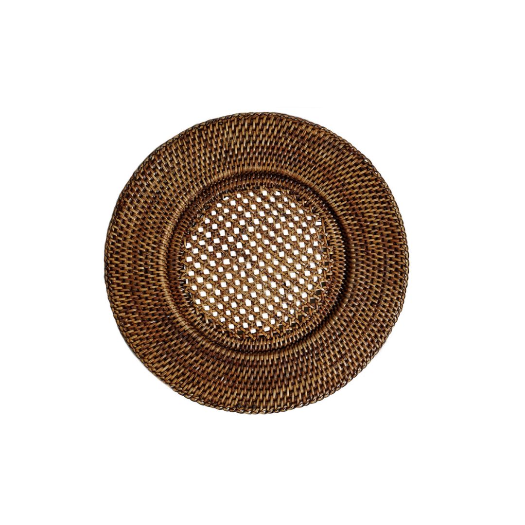 Sottopiatto Village in rattan naturale, diam. 35 cm