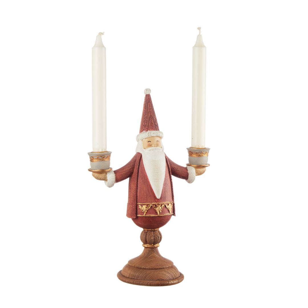 Candelabro Babbo Natale L'Oca Nera