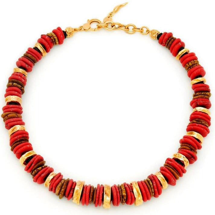Collana Bali Red