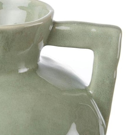 Vaso basso con manici