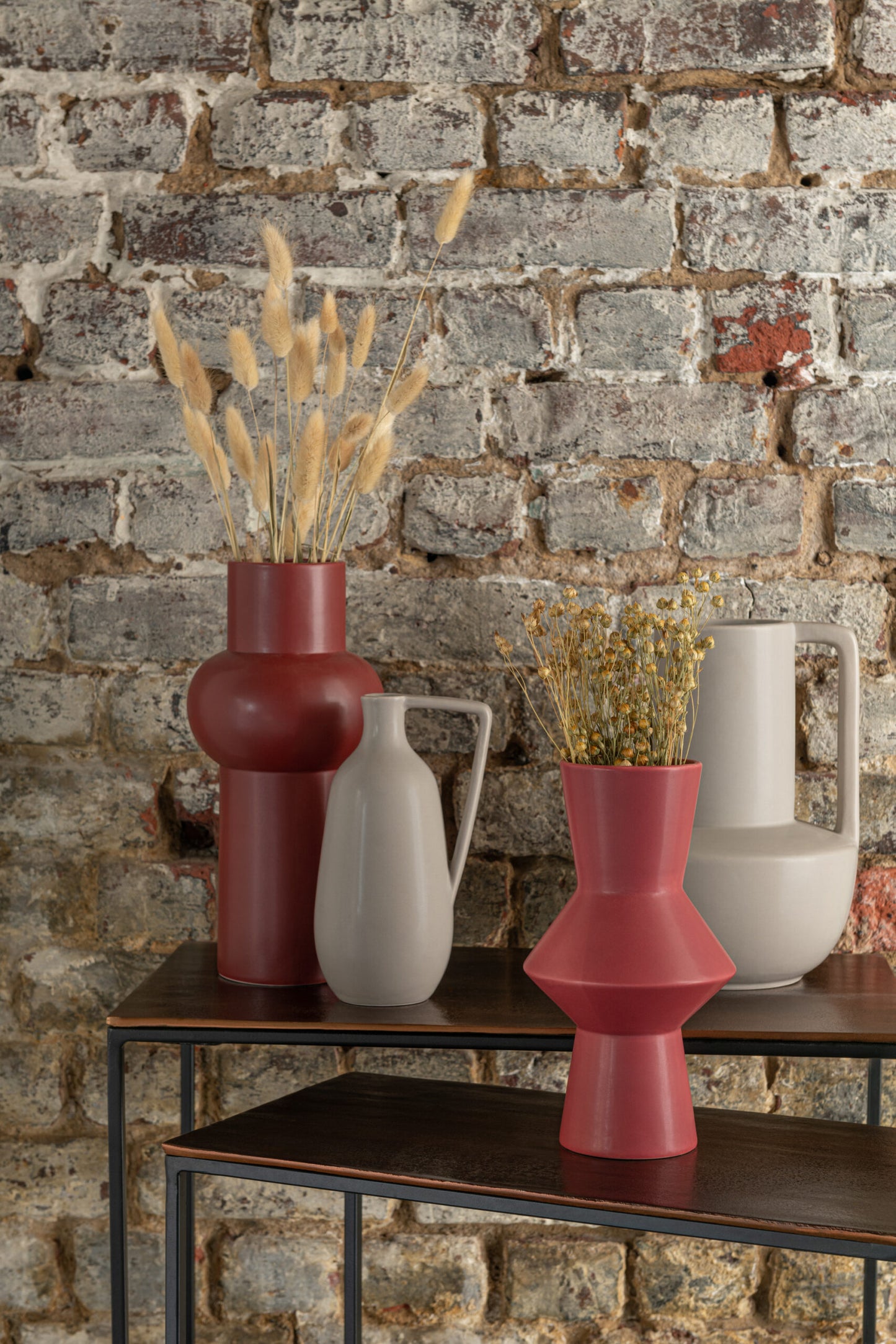 Vaso Noa Rosso Scuro