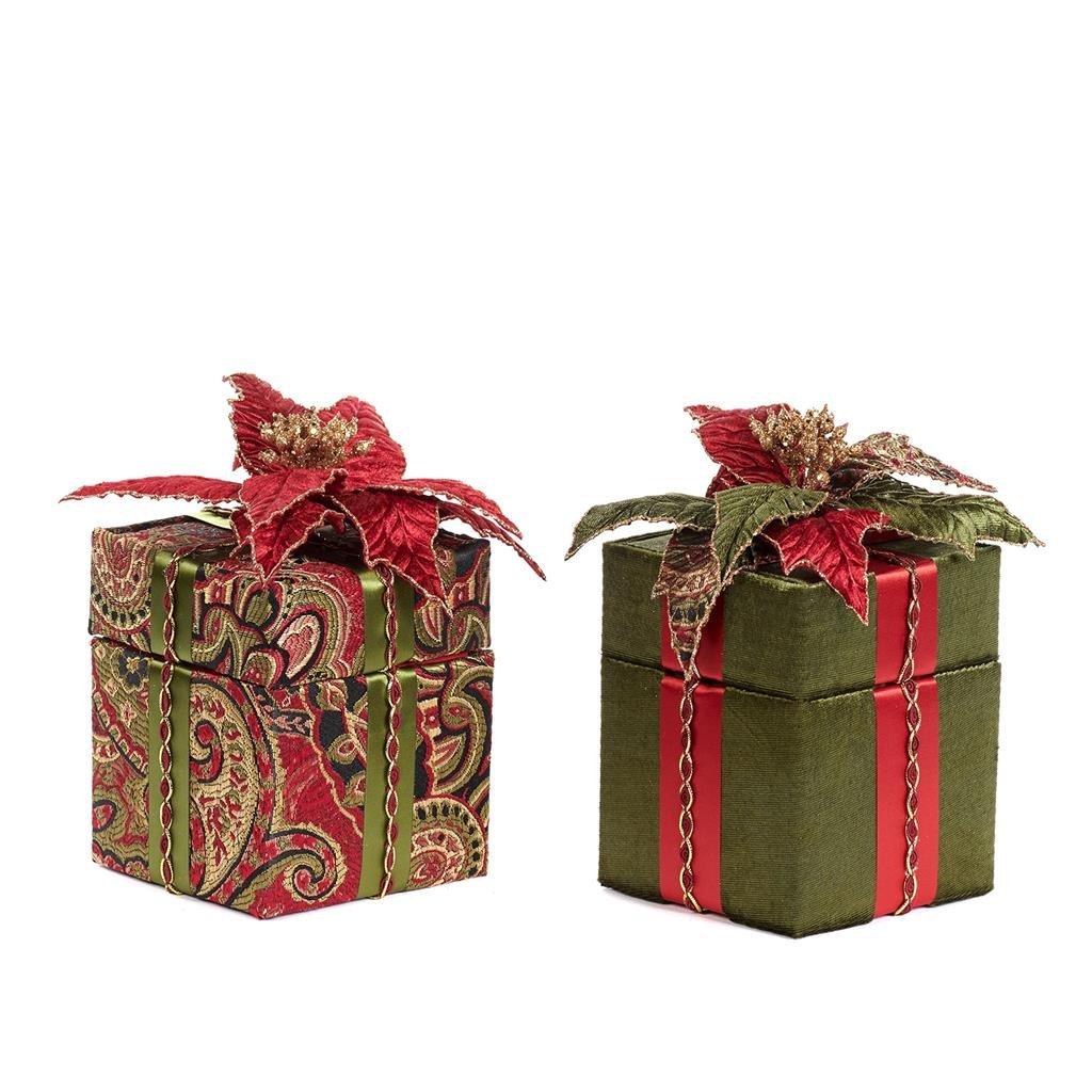 Set 2 Scatole Decorative Xmas