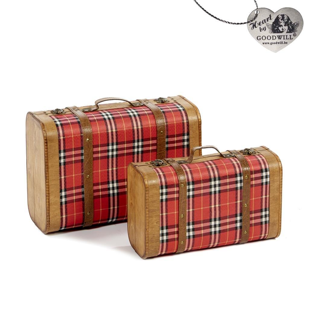 Suitcase Box Scozzese