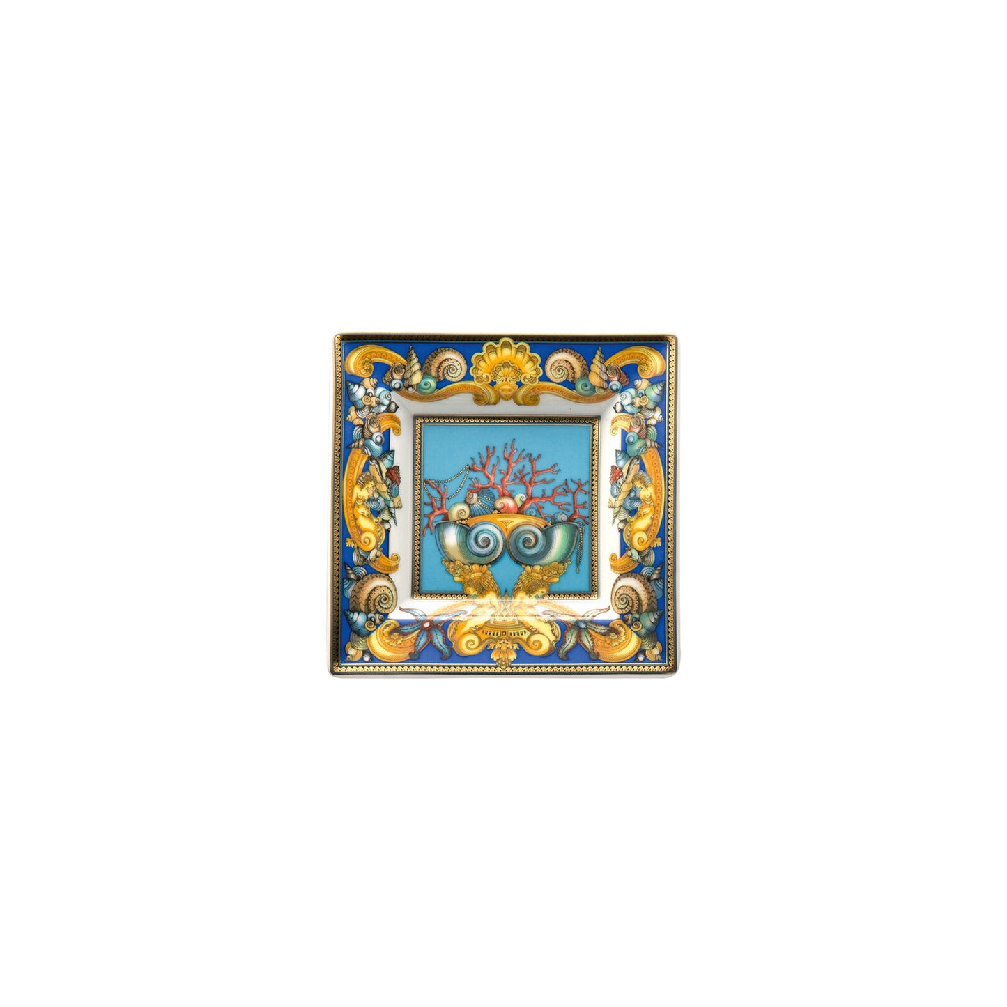 Piattino Versace Les tresors de la Mer