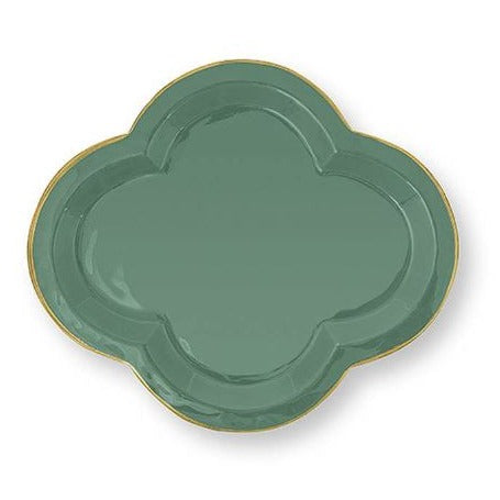 Vassoio Fancy Grande Verde Scuro